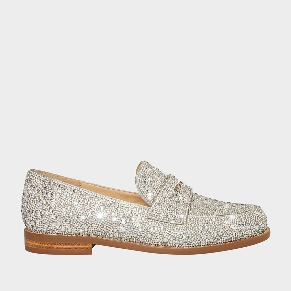 ISO Betsey Johnson Rhinestone Aron Loafers